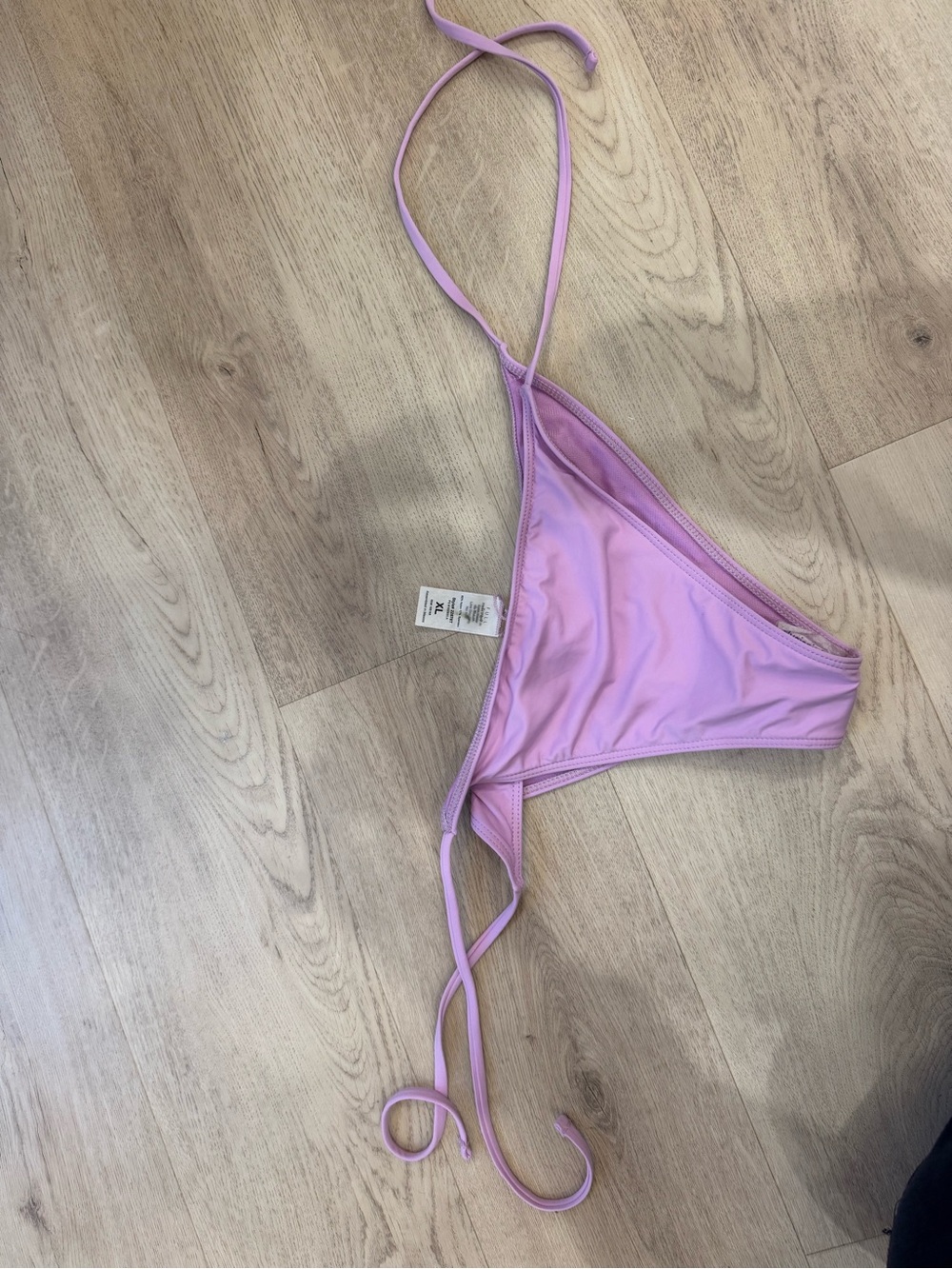 Full Tilt Lilac Triangle Bikini Top